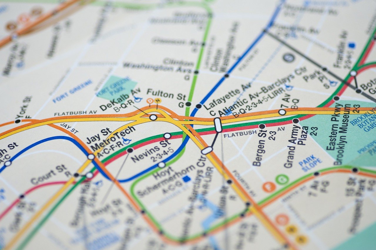 map metro NY
