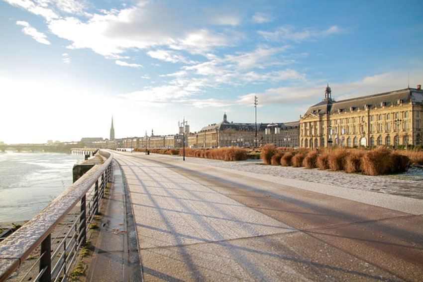 Arrivée à Bordeaux