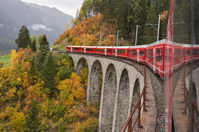 Suisse nature train