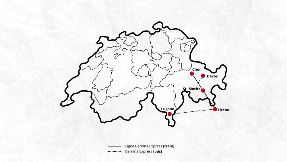 Suisse : voyage en trains panoramiques 
