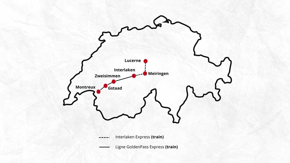 Suisse : voyage en trains panoramiques