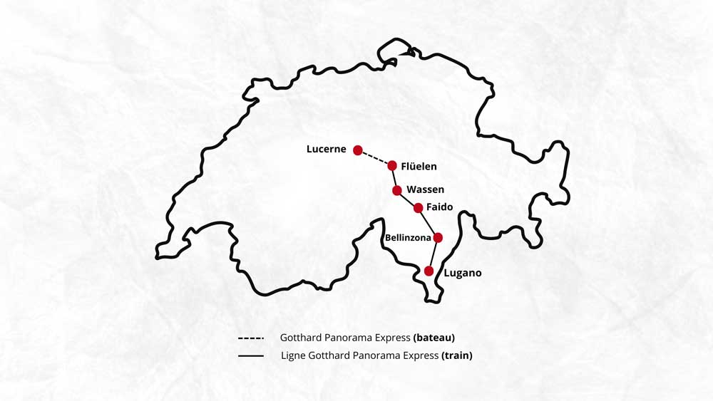 Suisse : voyage en trains panoramiques