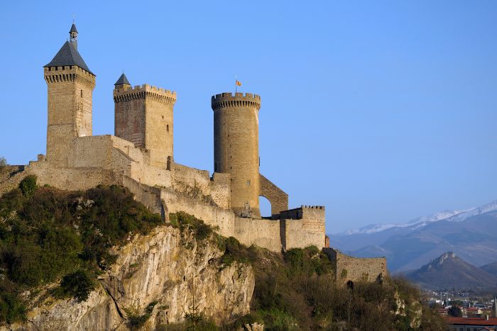 beaux sites ariege château de Foix