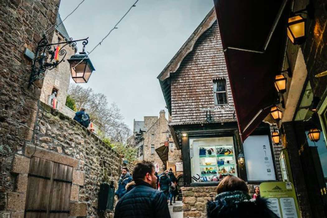 Mont saint michel ruelles