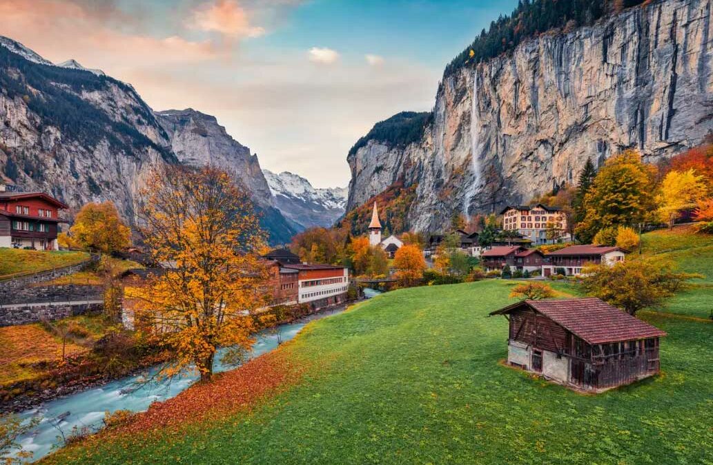 La vallée de Lauterbrunnen