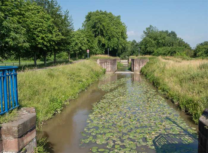 Canal de la bruche à Strasbourg