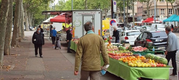 Marché de la Croix Rousse Lyon