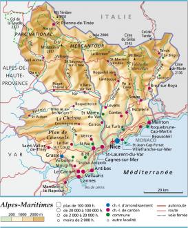 alpes maritimes département