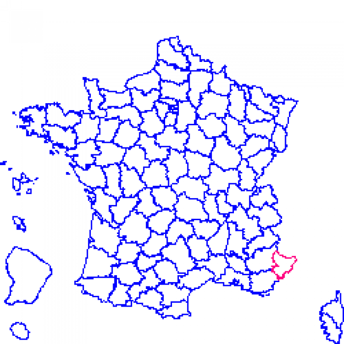 06 sur la carte de france