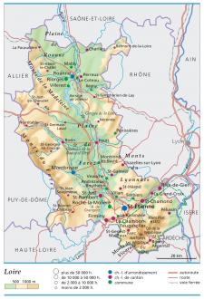 carte et plan Loire