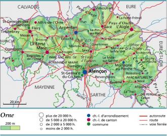 carte de l orne