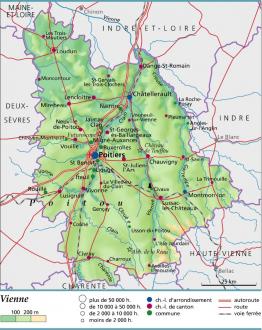 carte et plan Vienne